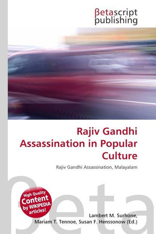 Rajiv Gandhi Assassination in Popular Culture