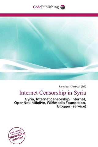 Internet Censorship in Syria