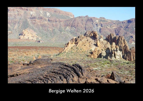 Bergige Welten 2026 Fotokalender DIN A3