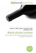 Blood alcohol content