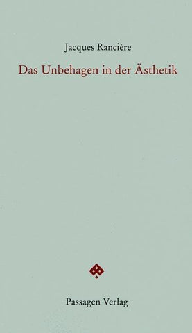 Das Unbehagen in der Ästhetik