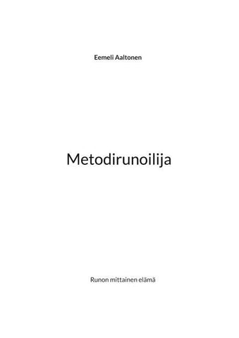 Metodirunoilija