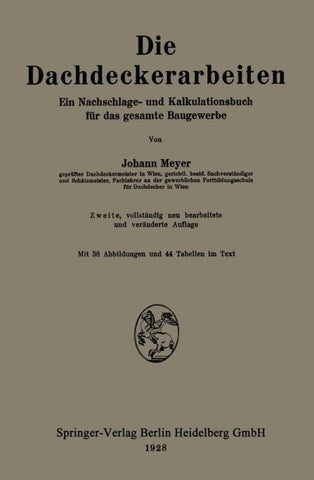 Die Dachdeckerarbeiten
