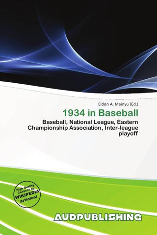 1934 in Baseball
