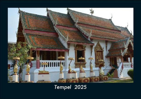 Tempel  2025 Fotokalender DIN A5