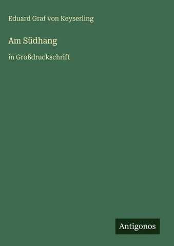 Am Südhang