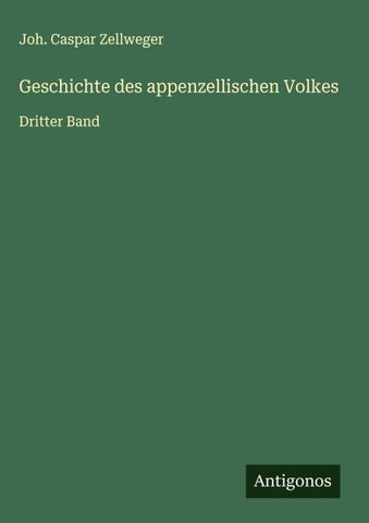 Geschichte des appenzellischen Volkes