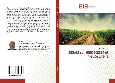 ESSAIS sur HEIDEGGER et PHILOSOPHIE
