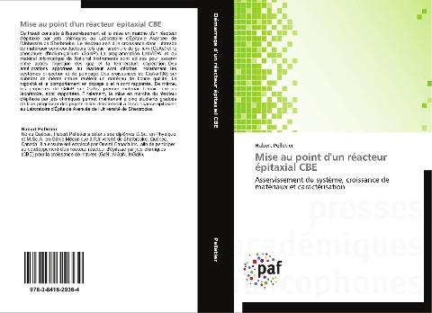 Mise au point d'un réacteur épitaxial CBE