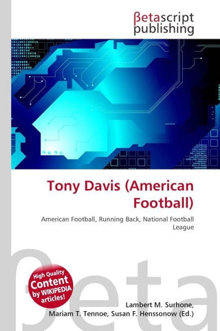 Tony Davis (American Football)