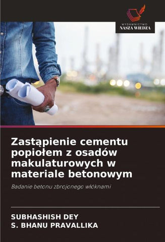 Zast¿pienie cementu popio¿em z osadów makulaturowych w materiale betonowym