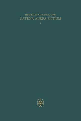 Catena aurea entium, Buch I
