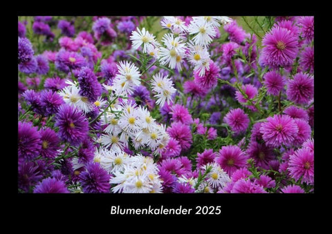 Blumenkalender 2025 Fotokalender DIN A3