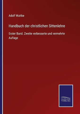 Handbuch der christlichen Sittenlehre