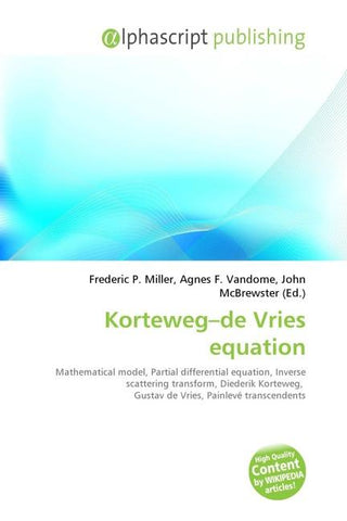 Korteweg-de Vries equation