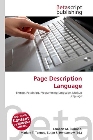 Page Description Language