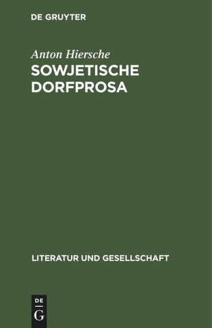 Sowjetische Dorfprosa
