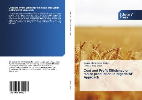 Cost and Profit Efficiency on maize production in Nigeria:SF Approach