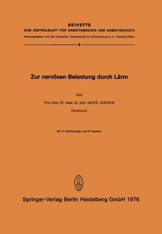 Zur Nervösen Belastung Durch Lärm