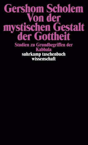 Von der mystischen Gestalt der Gottheit