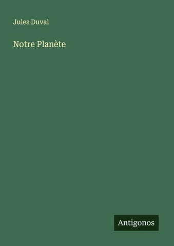 Notre Planète