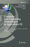 Computer and Computing Technologies in Agriculture III