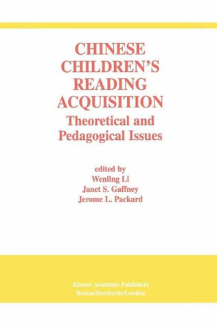 Chinese Children’s Reading Acquisition