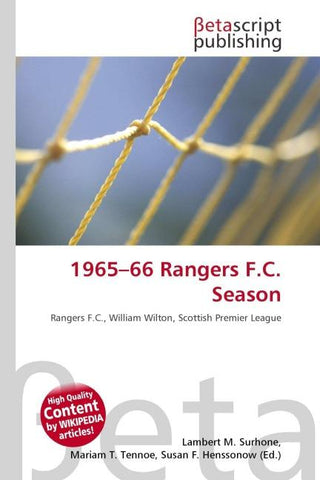1965-66 Rangers F.C. Season