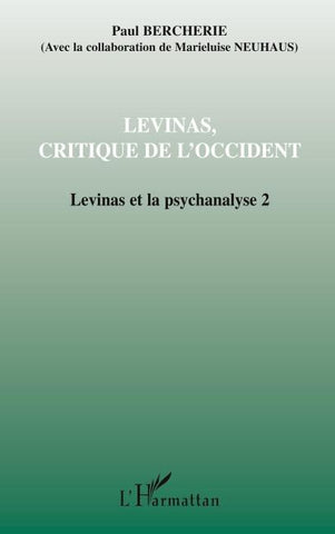 Lévinas, critique de l'Occident