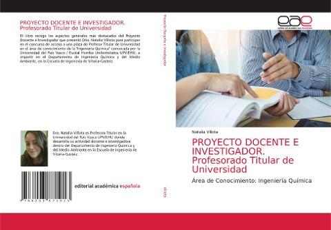PROYECTO DOCENTE E INVESTIGADOR. Profesorado Titular de Universidad