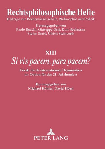 «Si vis pacem, para pacem?»
