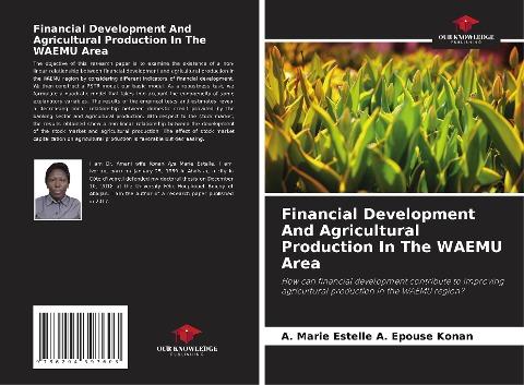 Financial Development And Agricultural Production In The WAEMU Area