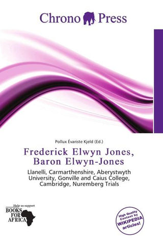 Frederick Elwyn Jones, Baron Elwyn-Jones