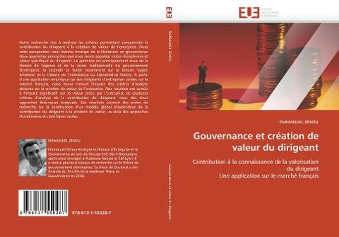 Gouvernance et création de valeur du dirigeant