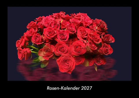 Rosen-Kalender 2027 Fotokalender DIN A3