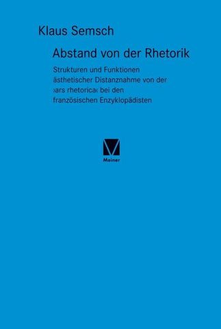 Abstand von der Rhetorik