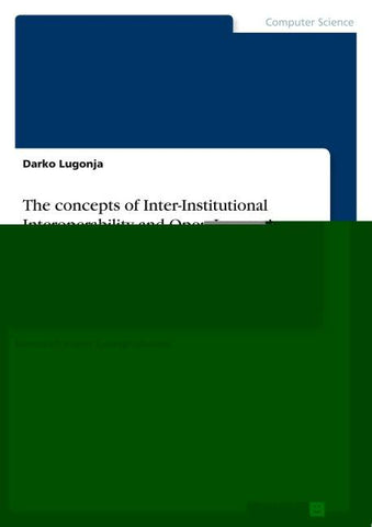 The concepts of Inter-Institutional Interoperability and Open Innovation
