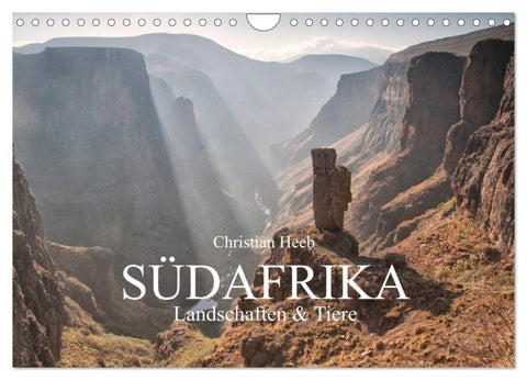 Südafrika / Landschaften & Tiere / Christian Heeb (Wandkalender 2026 DIN A4 quer), CALVENDO Monatskalender