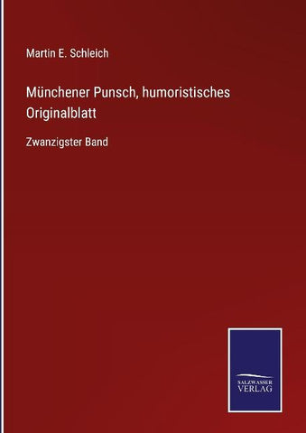 Münchener Punsch, humoristisches Originalblatt