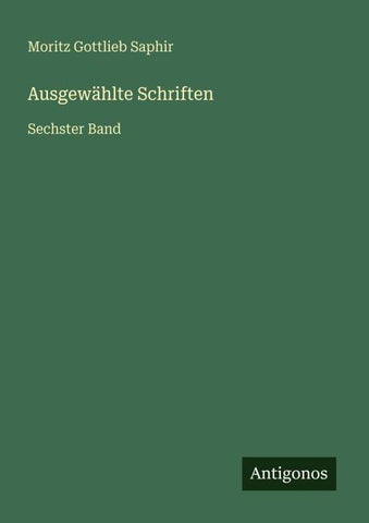 Ausgewählte Schriften