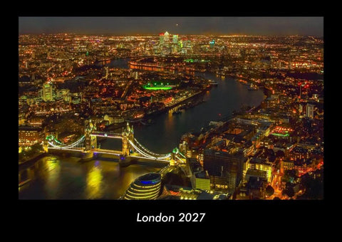 London 2027 Fotokalender DIN A3