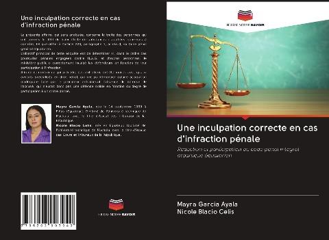Une inculpation correcte en cas d'infraction pénale