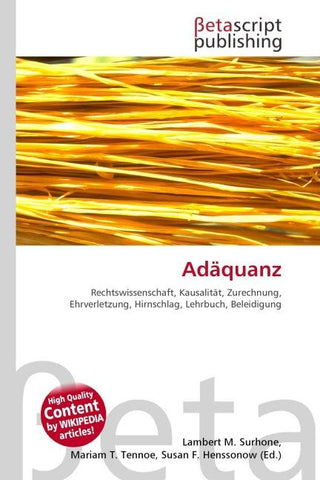 Adäquanz