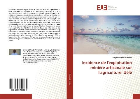 Incidence de l'exploitation minière artisanale sur l'agriculture: Uélé