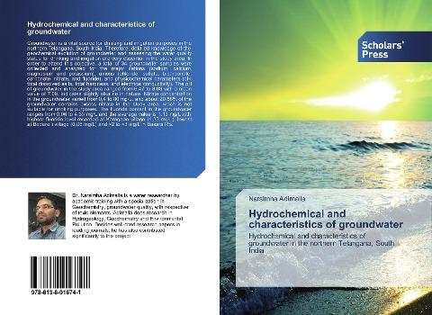 Hydrochemical and characteristics of groundwater