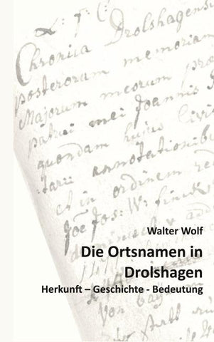 Die Ortsnamen von Drolshagen