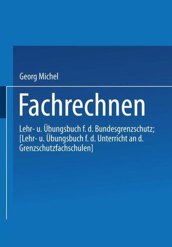 Fachrechnen