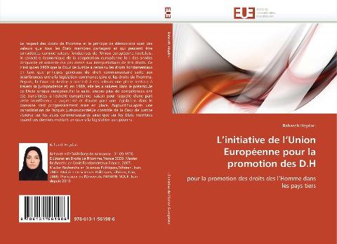 L'initiative de l'Union Européenne pour la promotion des D.H