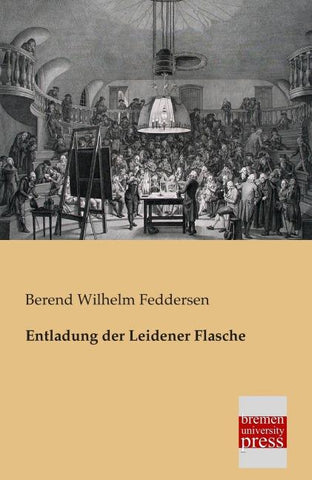 Entladung der Leidener Flasche