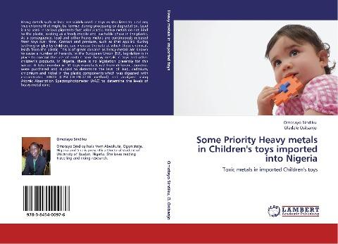Some Priority Heavy metals in Children's toys imported into Nigeria